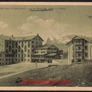 ae1144 - CARTOLINA  D'EPOCA - Belluno Provincia - Cortina d' Ampezzo