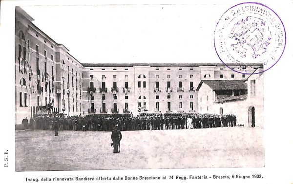 ad0410 - CARTOLINA D'EPOCA  - Brescia Città -  6 Giunio 1903