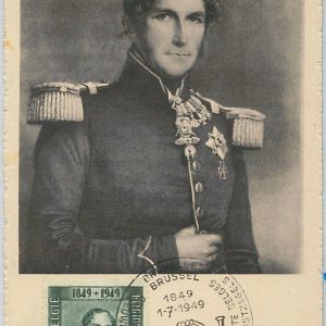 63400 -  BELGIUM - POSTAL HISTORY: MAXIMUM CARD 1949 -  ROYALTY