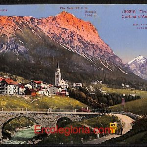 ae1145 - CARTOLINA  D'EPOCA - Belluno Provincia - Cortina d' Ampezzo