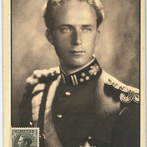 59136  -  BELGIUM - POSTAL HISTORY: MAXIMUM CARD 1936  -    ROYALTY