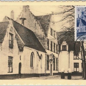 57061 - BELGIUM - POSTAL HISTORY: MAXIMUM CARD 1954 - ARCHITECTURE