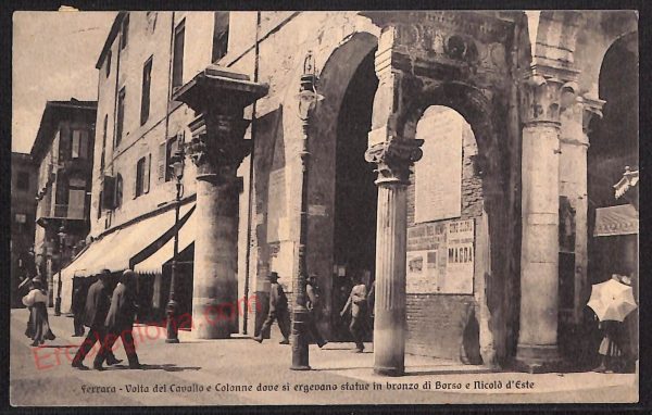 ae6063 - CARTOLINA D'EPOCA - Ferrara Città - Borso e Nicolò d' Este