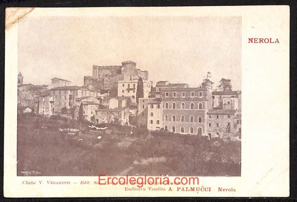 ad8455 - CARTOLINA D'EPOCA - Roma Provincia - Nerola