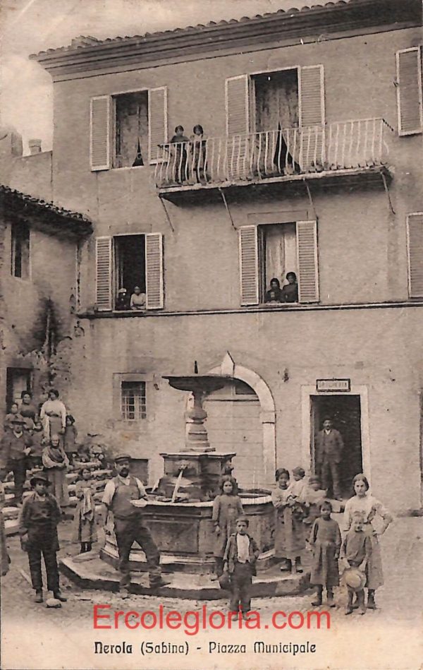 ad8457 - CARTOLINA D'EPOCA - Roma Provincia - Nerola  1913