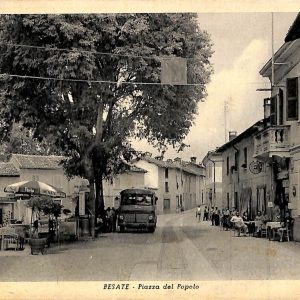 ac3969 - CARTOLINA D'EPOCA - Milano Provincia - BESATE  1954
