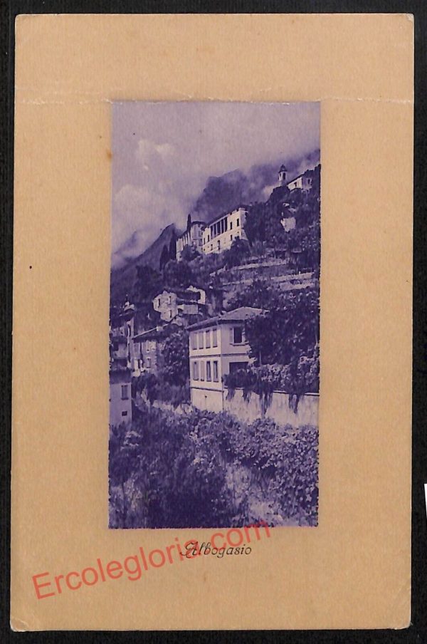 ae5167 - CARTOLINA D'EPOCA - Como Provincia - Albogasio