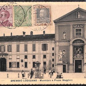 ac3970 - CARTOLINA D'EPOCA - Milano Provincia - BREMBIO LODIGIANO