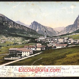 ae1151 - CARTOLINA  D'EPOCA - Belluno Provincia - Cortina d' Ampezzo