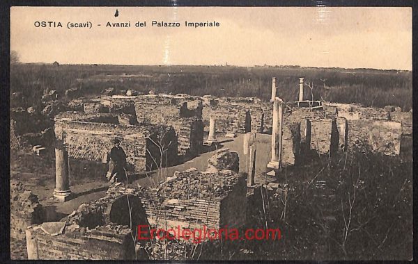 ad8459 - CARTOLINA D'EPOCA - Roma Provincia - Ostia