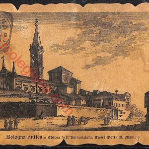 ae2383 - CARTOLINA  D'EPOCA - Bologna Città - Chiesa dell' Annunziata
