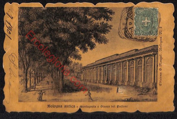 ae2384 - CARTOLINA  D'EPOCA - Bologna Città - Montagnola