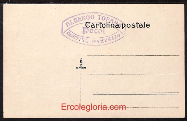 ae1153 - CARTOLINA  D'EPOCA - Belluno Provincia - Cortina d' Ampezzo - immagine 2