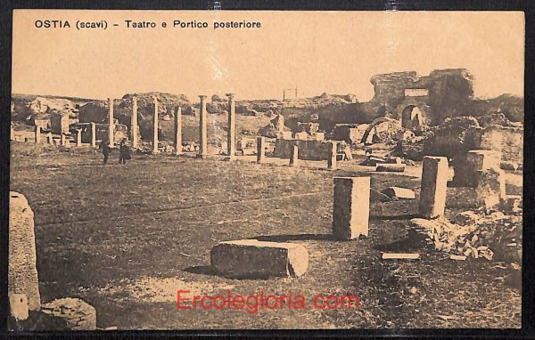 ad8465 - CARTOLINA D'EPOCA - Roma Provincia - Ostia