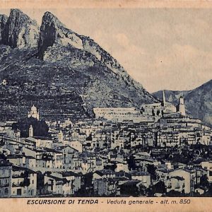 ab4816 -  CARTOLINA  D'EPOCA -  Cuneo Provincia -  TENDA  1934