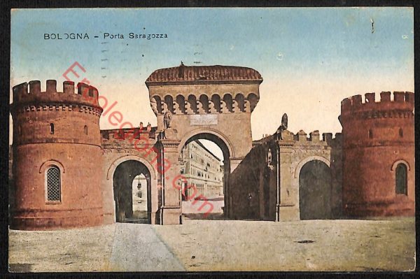ae2386 - CARTOLINA  D'EPOCA - Bologna Città - Porta Saragozza