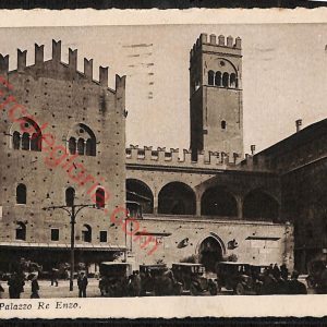 ae2387 - CARTOLINA  D'EPOCA - Bologna Città - Palazzo Re Enzo