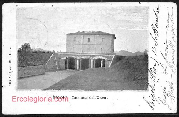 ad7113 - CARTOLINA D'EPOCA - Pisa Provincia - Rigoli  1912