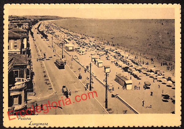 ah7250 - CARTOLINA  D'EPOCA - Pescara Città - Lungomare