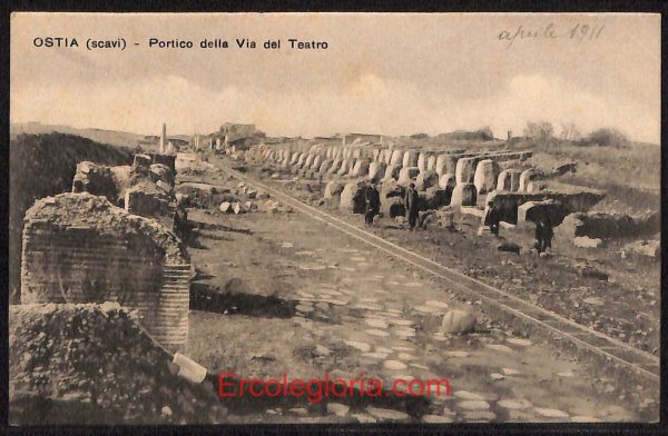 ad8468 - CARTOLINA D'EPOCA - Roma Provincia - Ostia