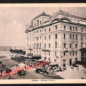 ah7261 - CARTOLINA  D'EPOCA - Pescara Città - Albergo Palazzo