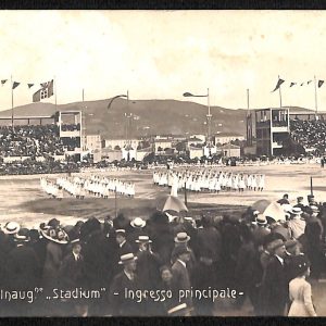 ad0414 - CARTOLINA  D'EPOCA - Torino Città - Ingresso ''Stadium''  1911