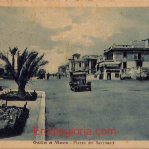 ad8473 - CARTOLINA D'EPOCA - Roma Provincia - Ostia  1928