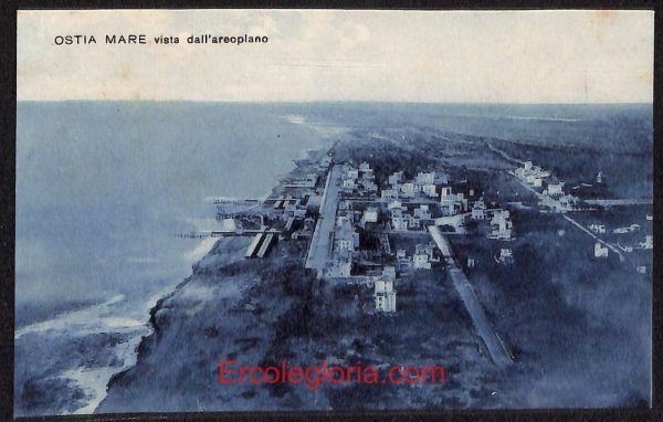 ad8479 - CARTOLINA D'EPOCA - Roma Provincia - Ostia