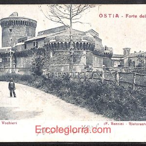 ad8480 - CARTOLINA D'EPOCA - Roma Provincia - Ostia   1908