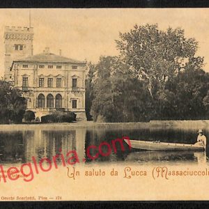 ag6659 - CARTOLINA D'EPOCA - Lucca Provincia - Lago di Massaciuccoli