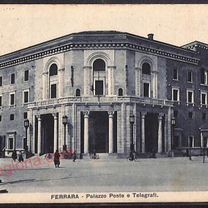ae6092 - CARTOLINA D'EPOCA - Ferrara Città - Palazzo poste e Telegrafi  1931