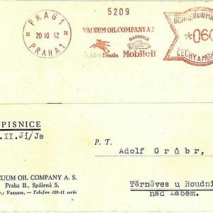18890 - Bohemia & Moravia - POSTAL HISTORY - ADVERTISING  Machine POSTMARK  Cars