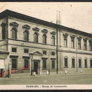ae6094 - CARTOLINA D'EPOCA - Ferrara Città - Borsa di Commercio  1932