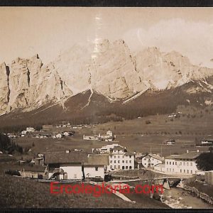 ae1176 - CARTOLINA  D'EPOCA - Belluno Provincia - Cortina d' Ampezzo  1909