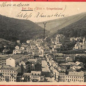 aa7760  - Ansichtskarten VINTAGE  POSTCARD: GERMANY Deutschland -   Bad Ems 1919