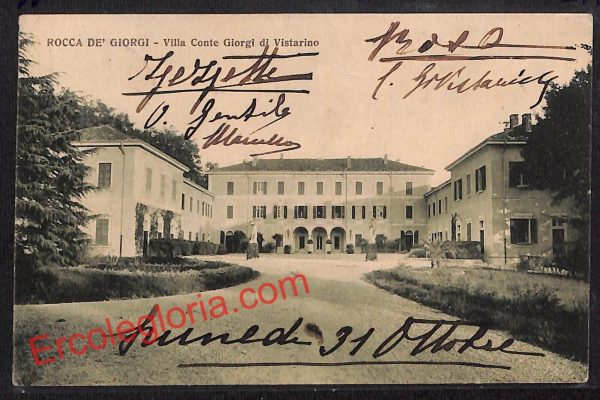 ah6188 - CARTOLINE  D'EPOCA - Pavia Provincia - Rocca de' Giorgi
