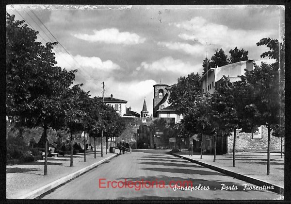 ae0500 - CARTOLINA  D'EPOCA - Arezzo Provincia - Sansepolcro  1953