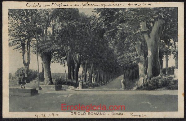 ad8498 - CARTOLINA D'EPOCA - Roma Provincia - Oriolo Romano