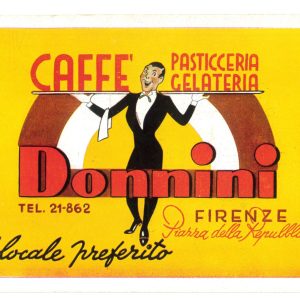 ae7181 - CARTOLINA D'EPOCA - Firenze Città - Caffè DONNINI