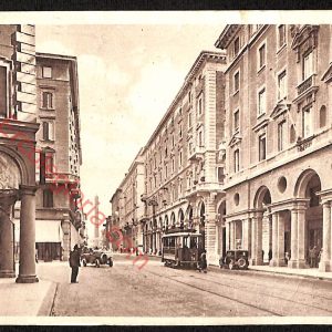 ae2402 - CARTOLINA  D'EPOCA - Bologna Città - Via Ugo Bassi