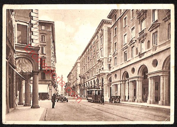 ae2402 - CARTOLINA  D'EPOCA - Bologna Città - Via Ugo Bassi