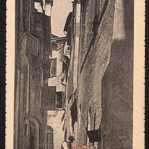 ae6102 - CARTOLINA D'EPOCA - Ferrara Città - Vicolo Vignatagliata