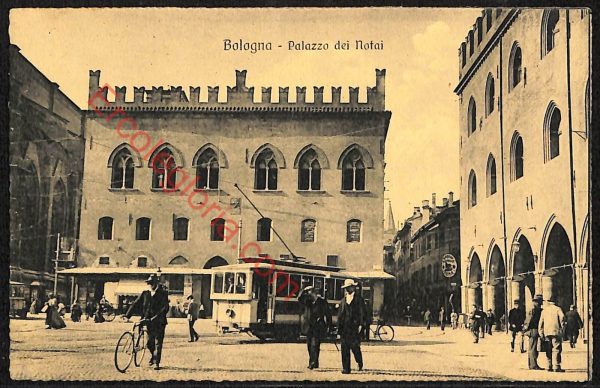 ae2408 - CARTOLINA  D'EPOCA - Bologna Città - Palazzo dei Notai
