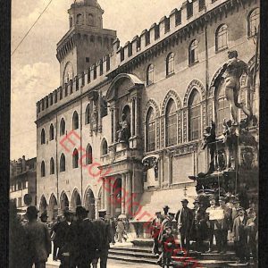 ae2409 - CARTOLINA  D'EPOCA - Bologna Città - Palazzo Municipale