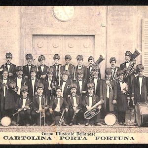 ad0442 - CARTOLINA  D'EPOCA - Como Provincia- Bellano  Corpo Musicale Bellanese