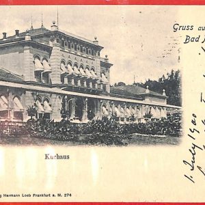 aa7776  - Ansichtskarten VINTAGE  POSTCARD: GERMANY Deutschland -   Bad Nauheim