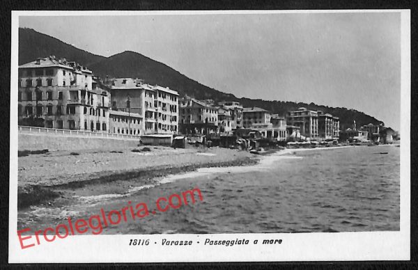 ai5204 - CARTOLINA D'EPOCA - Savona Provincia - Varazze