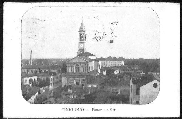 ac4007 - CARTOLINA D'EPOCA - Milano Provincia - CUGGIONO  1917