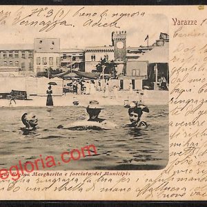ai5209 - CARTOLINA D'EPOCA - Savona Provincia - Varazze