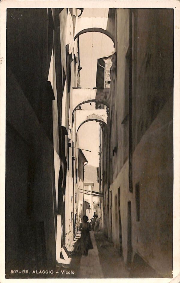 ab7248 -  CARTOLINA  D'EPOCA - Savona Provincia - ALASSIO